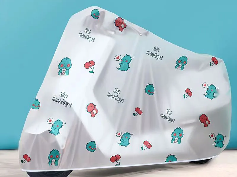 Dinosaur E-Bike Rain Cover